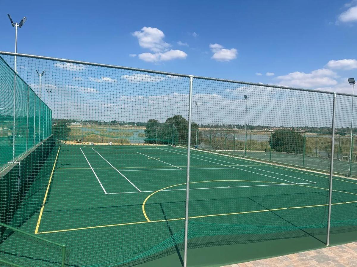 Court Fencing & Floodlighting project photograph